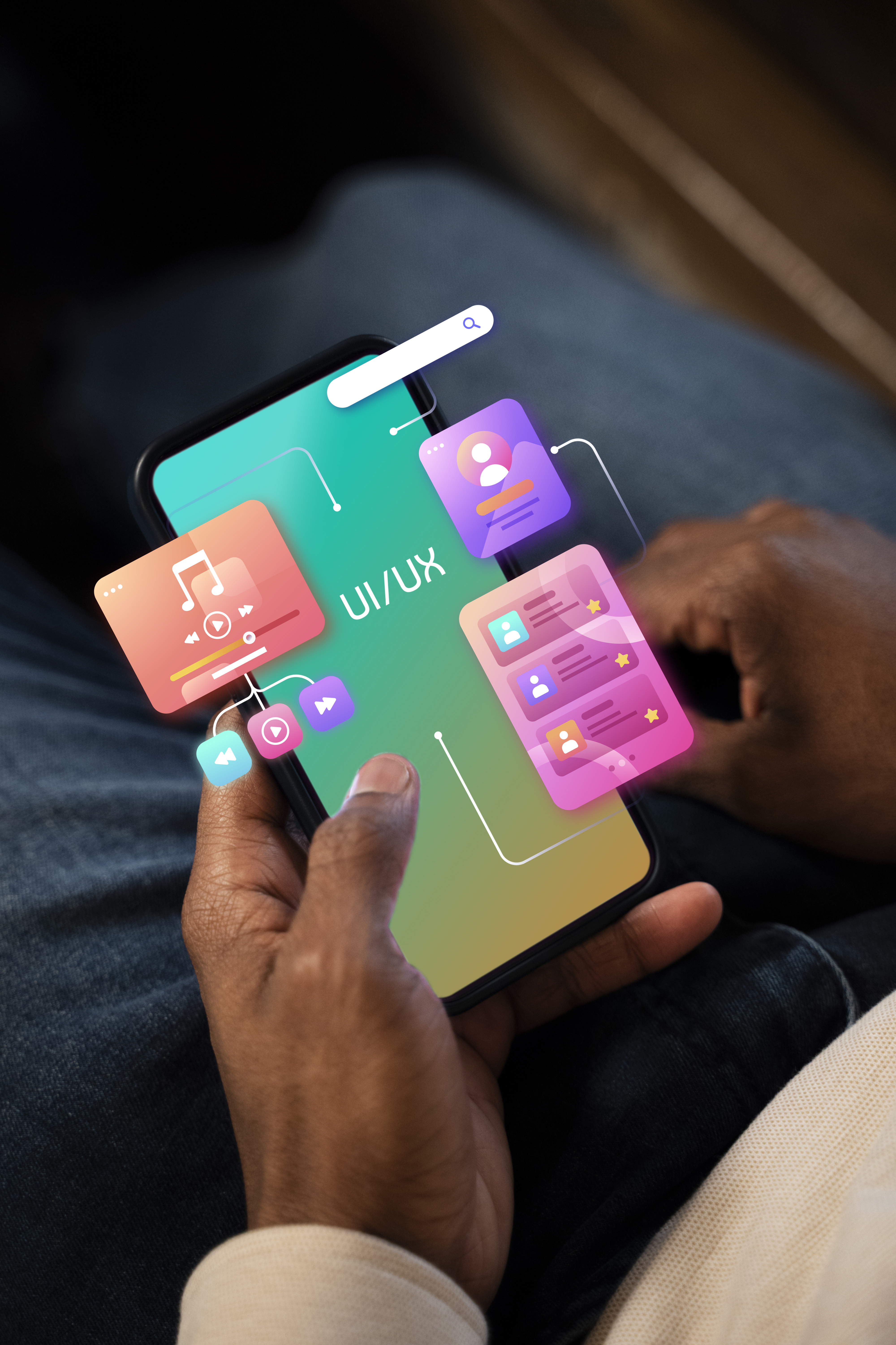 Design tools on desk